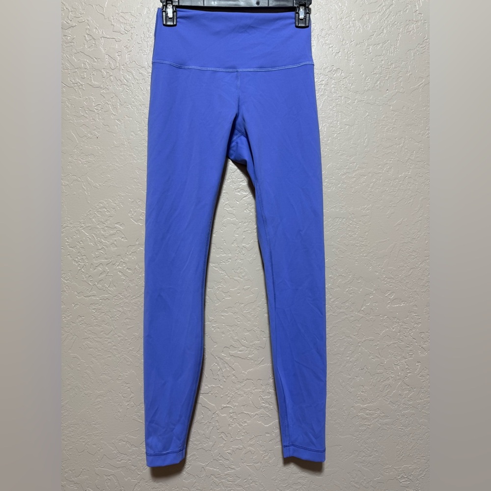 Lululemon wunder train high rise leggings 25” wild indigo Size 6 - Picture 3 of 6